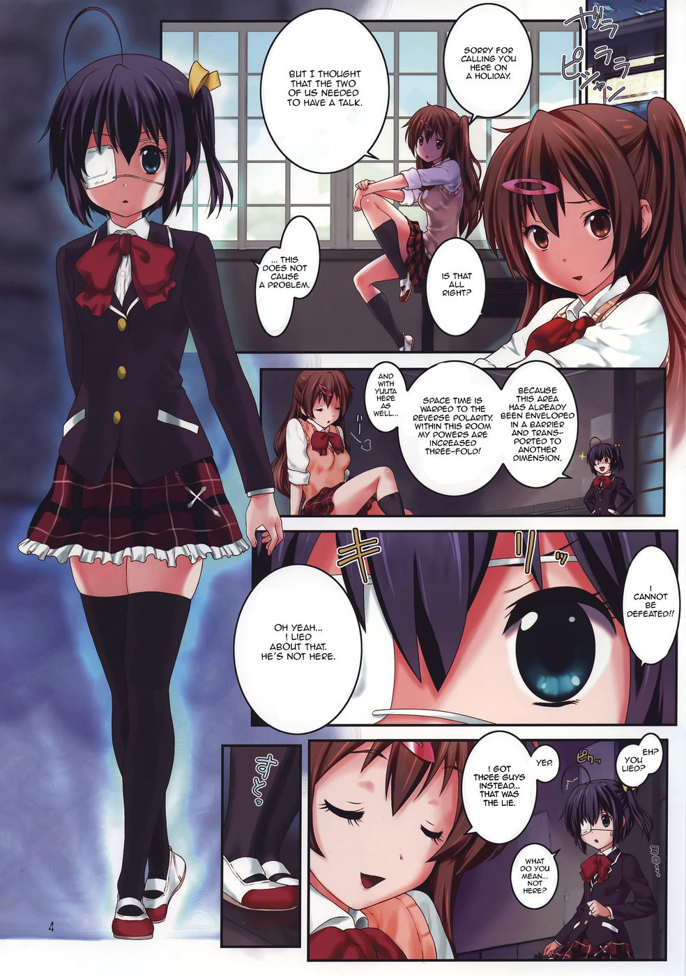 Hentai Manga Comic-Even People with Adolescent Delusions of Grandeur will not be Beaten!-Read-3